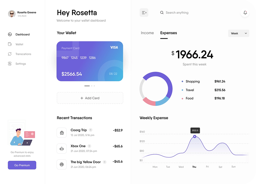 RateHonk Dashboard Interface